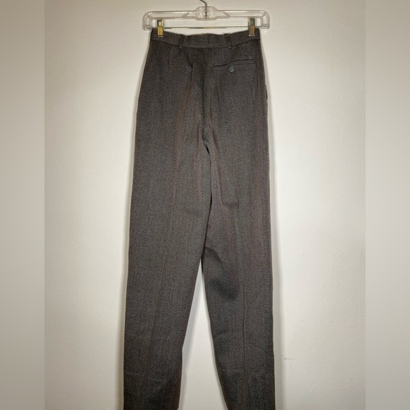 80s VTG Saint Laurent Wool Trousers - Picture 4 of 17